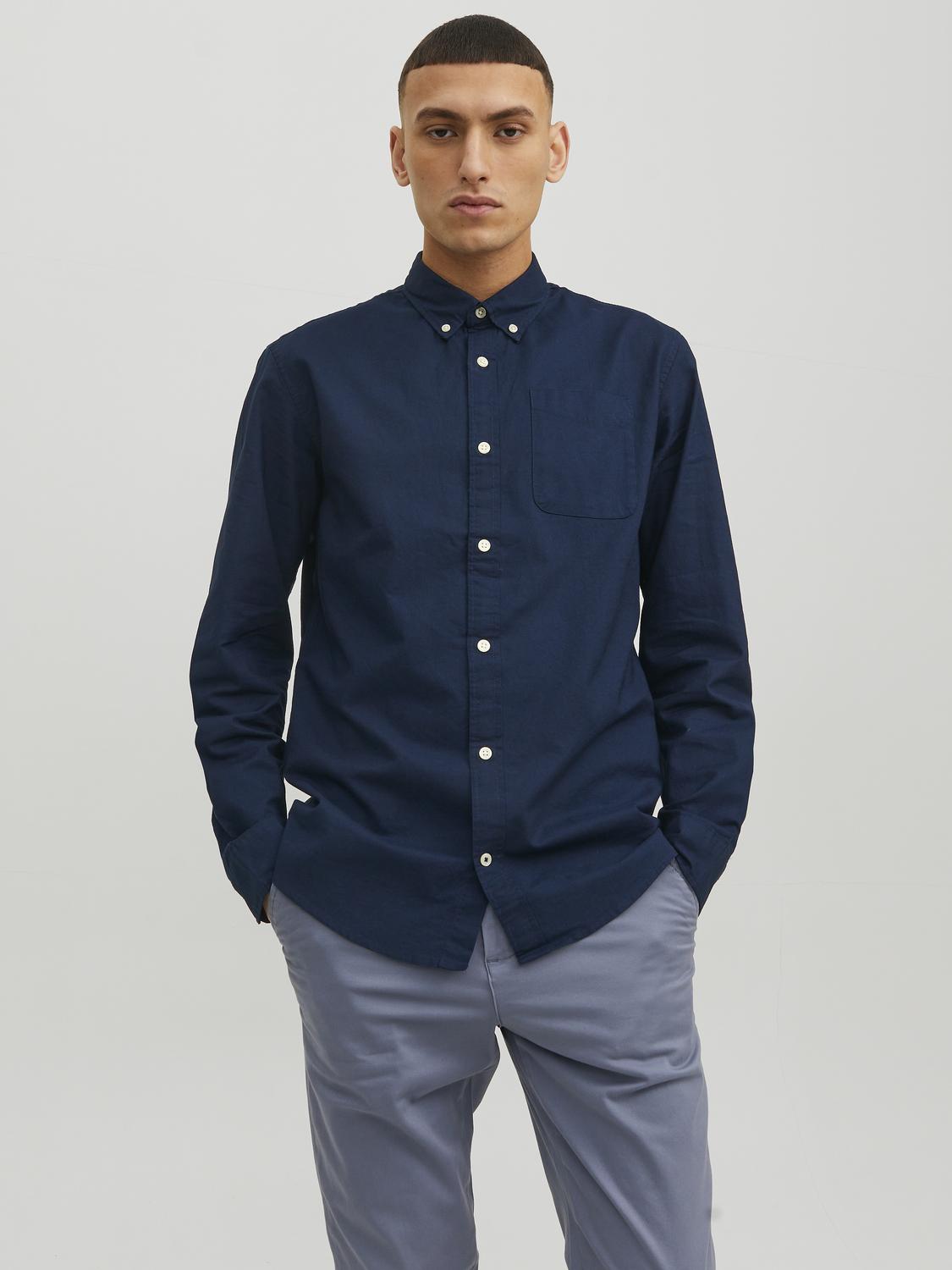 Shirts - Jjeoxford Shirt Ls Noos -  - Hr Ravn