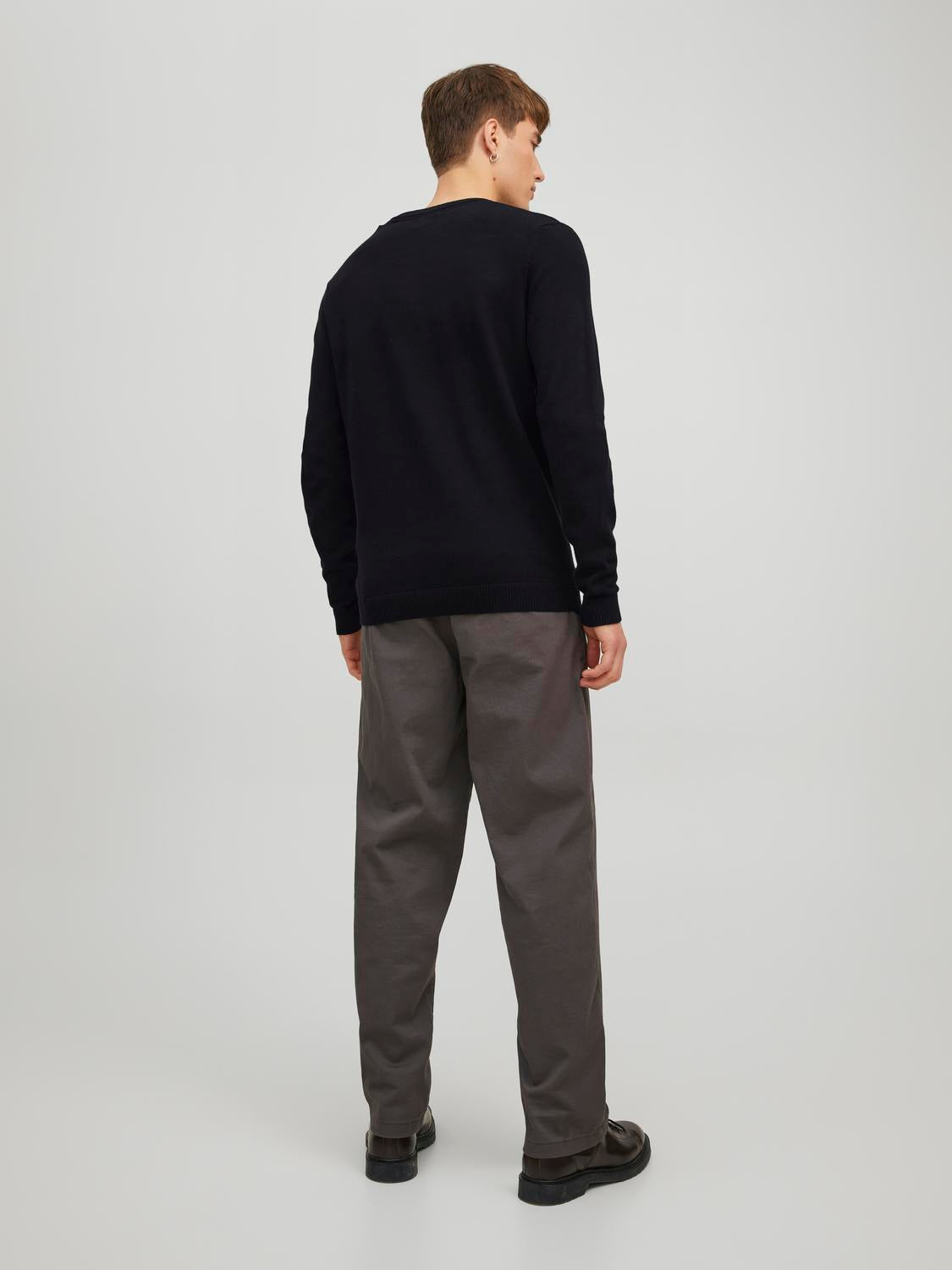 Pullovers - Jjebasic Knit V-Neck Noos -  - Hr Ravn