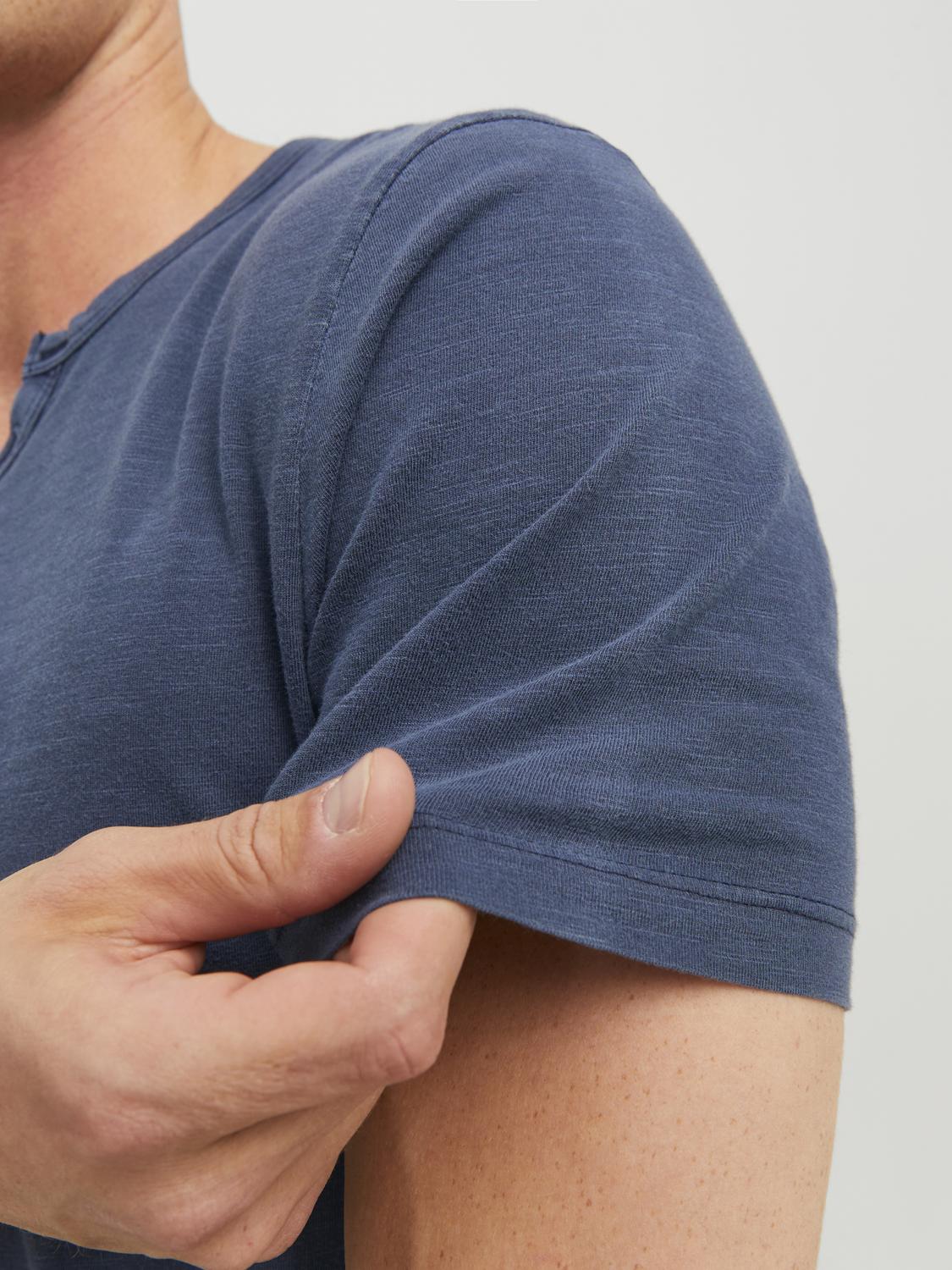 T-shirts - Jjesplit Neck Tee Ss Noos -  - Hr Ravn