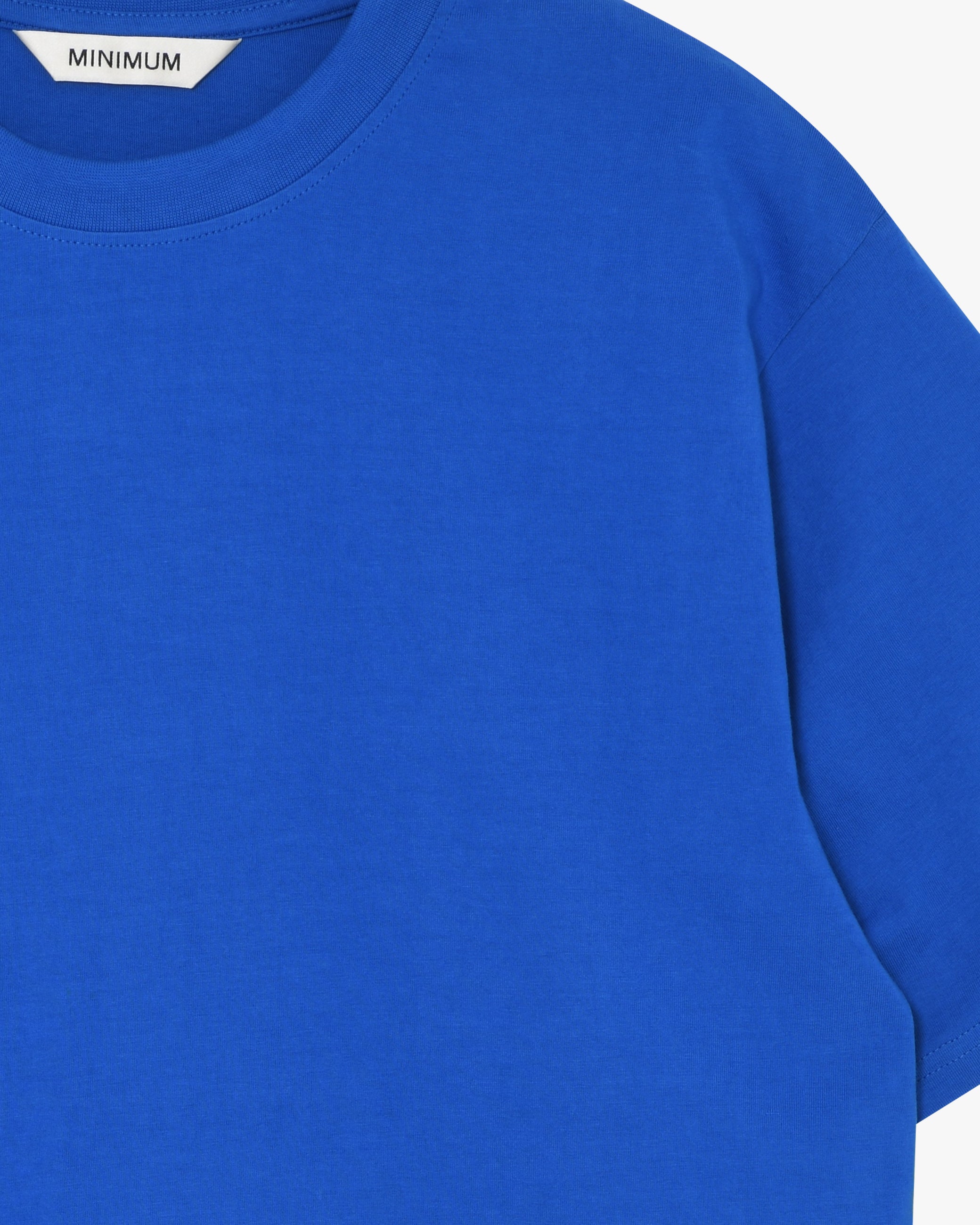 minimum male Aarhus kortærmet t-shirt G029 GOTS Short Sleeved T-shirt 4148 Victoria Blue