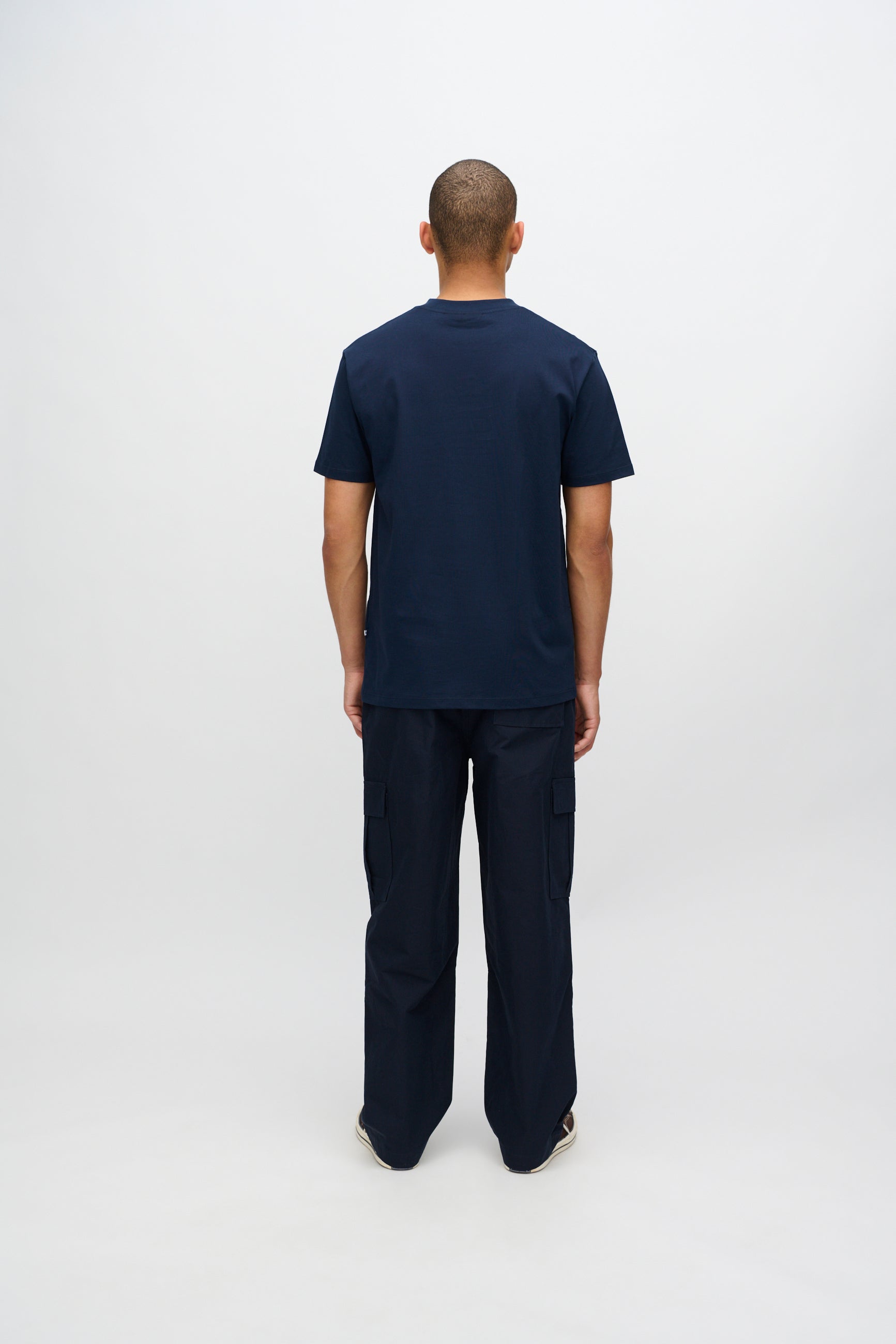 minimum male Aarhus kortærmet t-shirt G029 GOTS Short Sleeved T-shirt 687 Navy Blazer