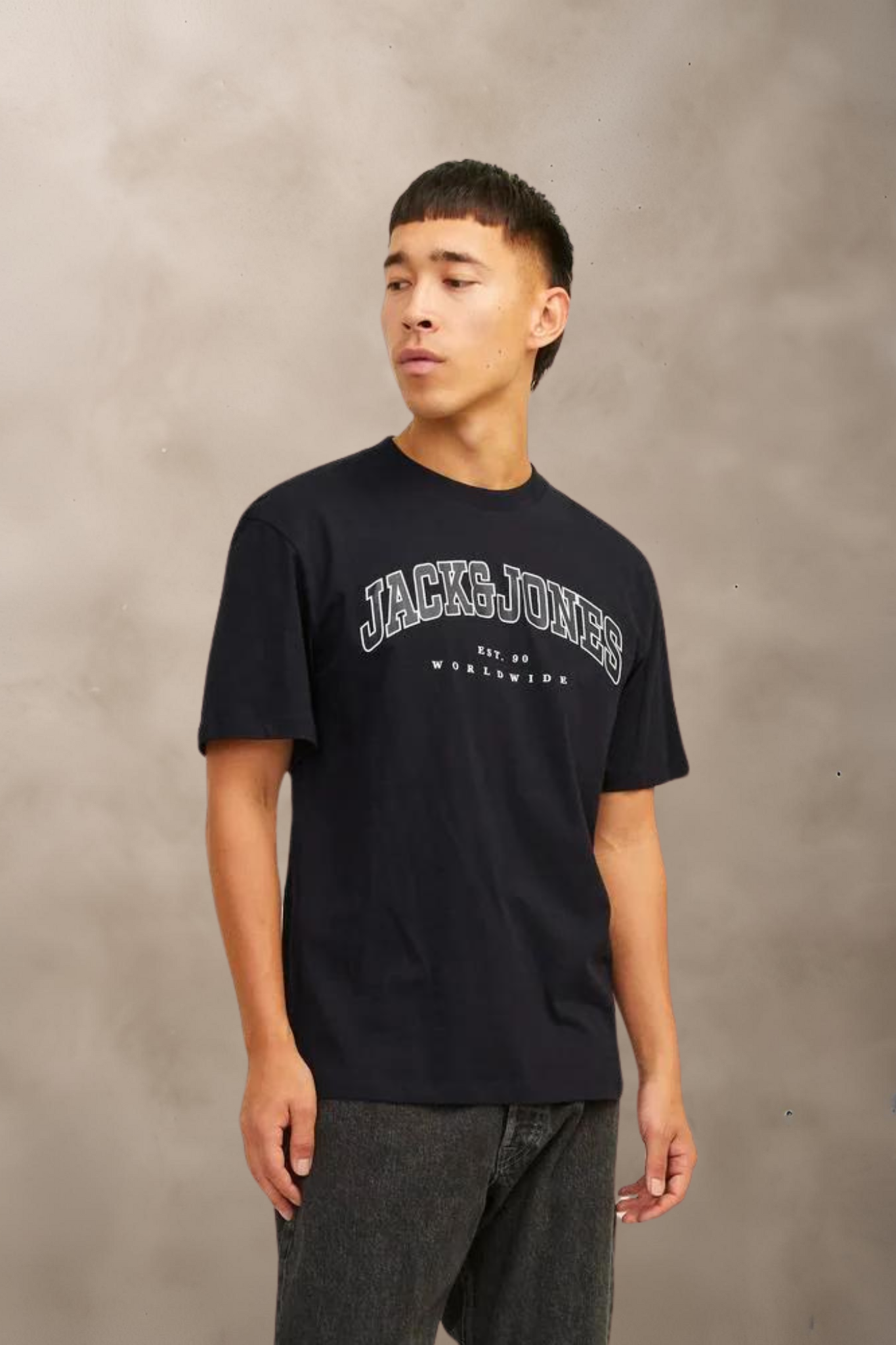 JJECALEB VARSITY TEE O-NECK