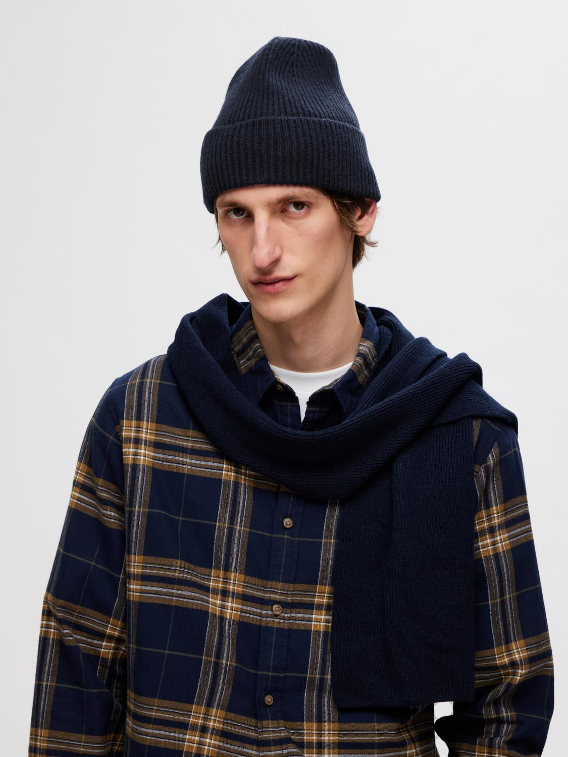 Hats - Slhmason Merino Wool Beanie Noos -  - Hr Ravn