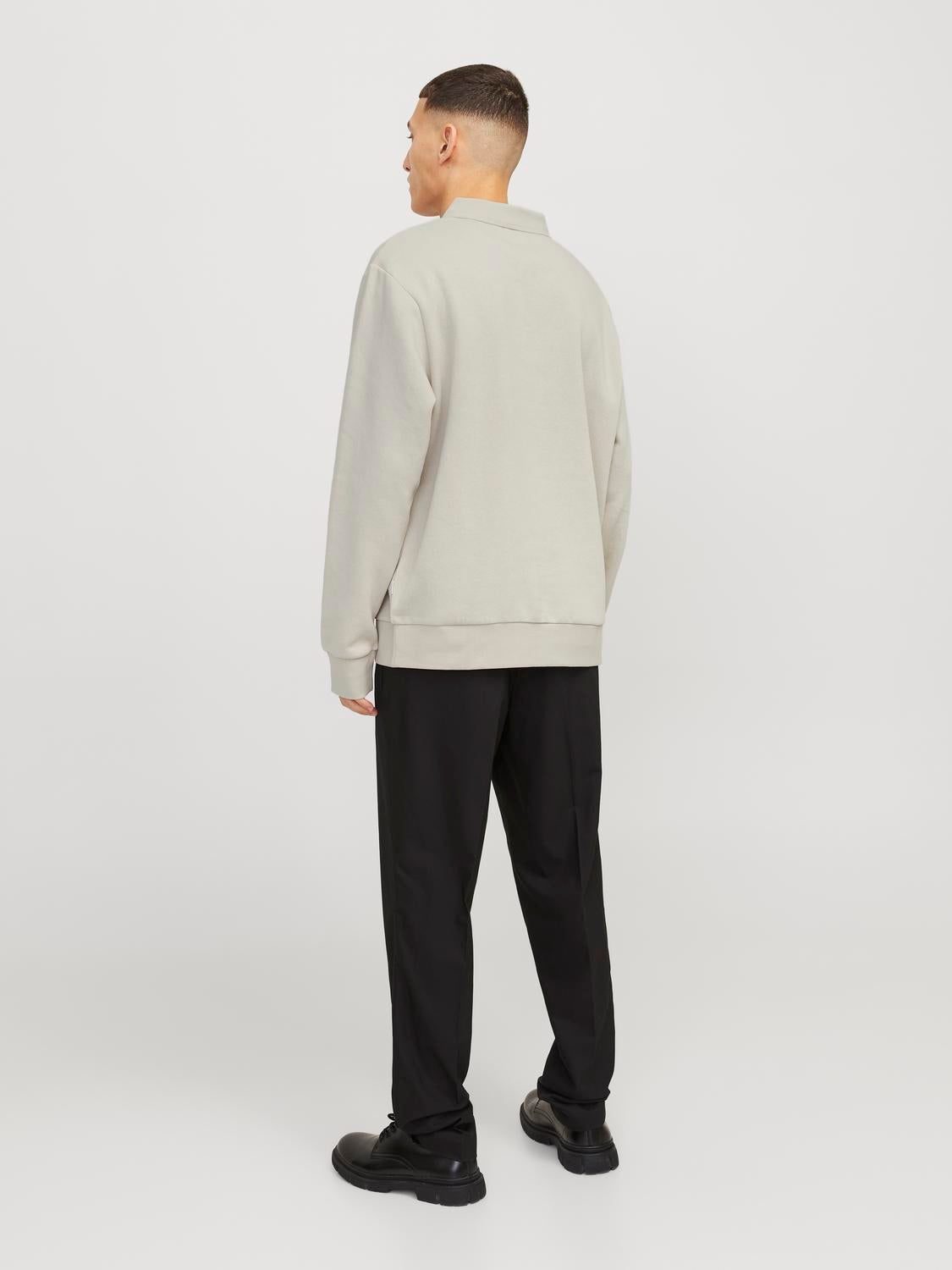 Sweatshirts - Jjebradley Sweat Polo Noos -  - Hr Ravn
