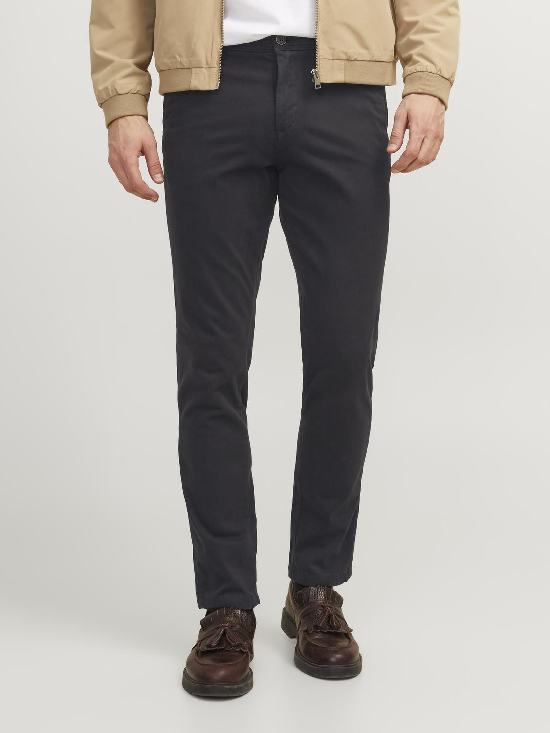 Chinos - Jpstmarco Bowie Sa Black Noos -  - Hr Ravn