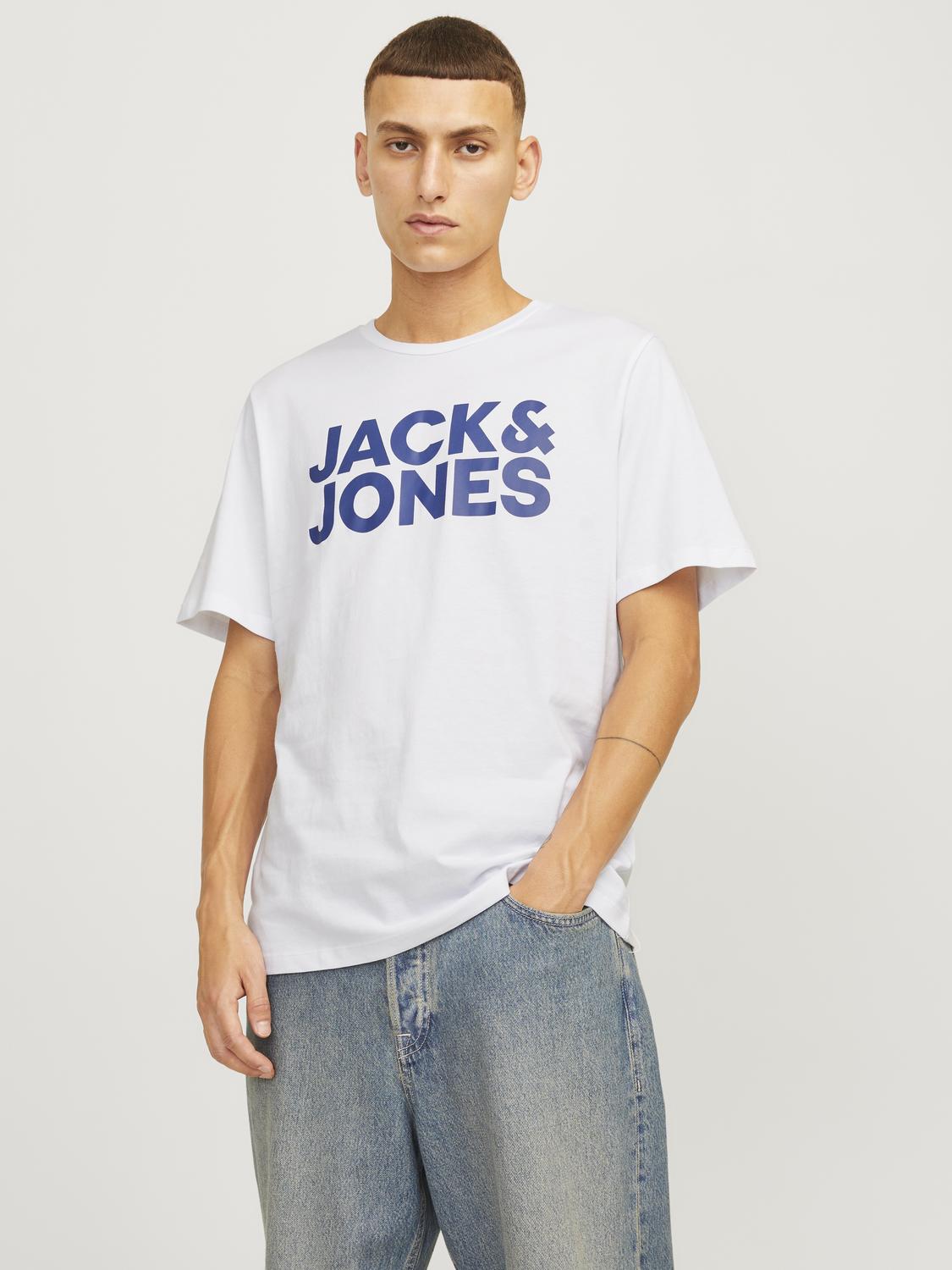 T-shirts - Jjecorp Logo Tee Ss O-Neck 3Pk Mp Noos -  - Hr Ravn