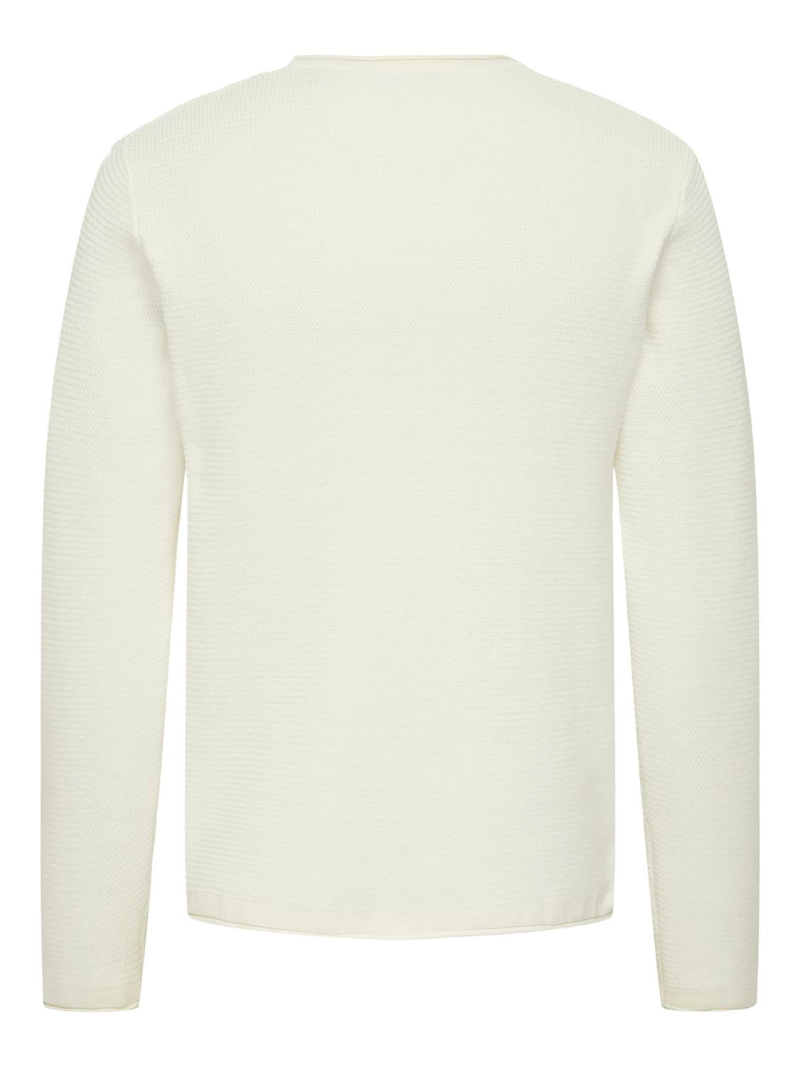 Onseric Reg 12 Struc Crew Knit Noos