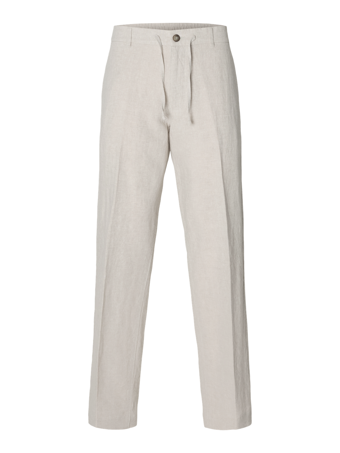 BUKSER - Slh196-Straight Leroy Linen Bld Pnt Noos -  - Hr Ravn