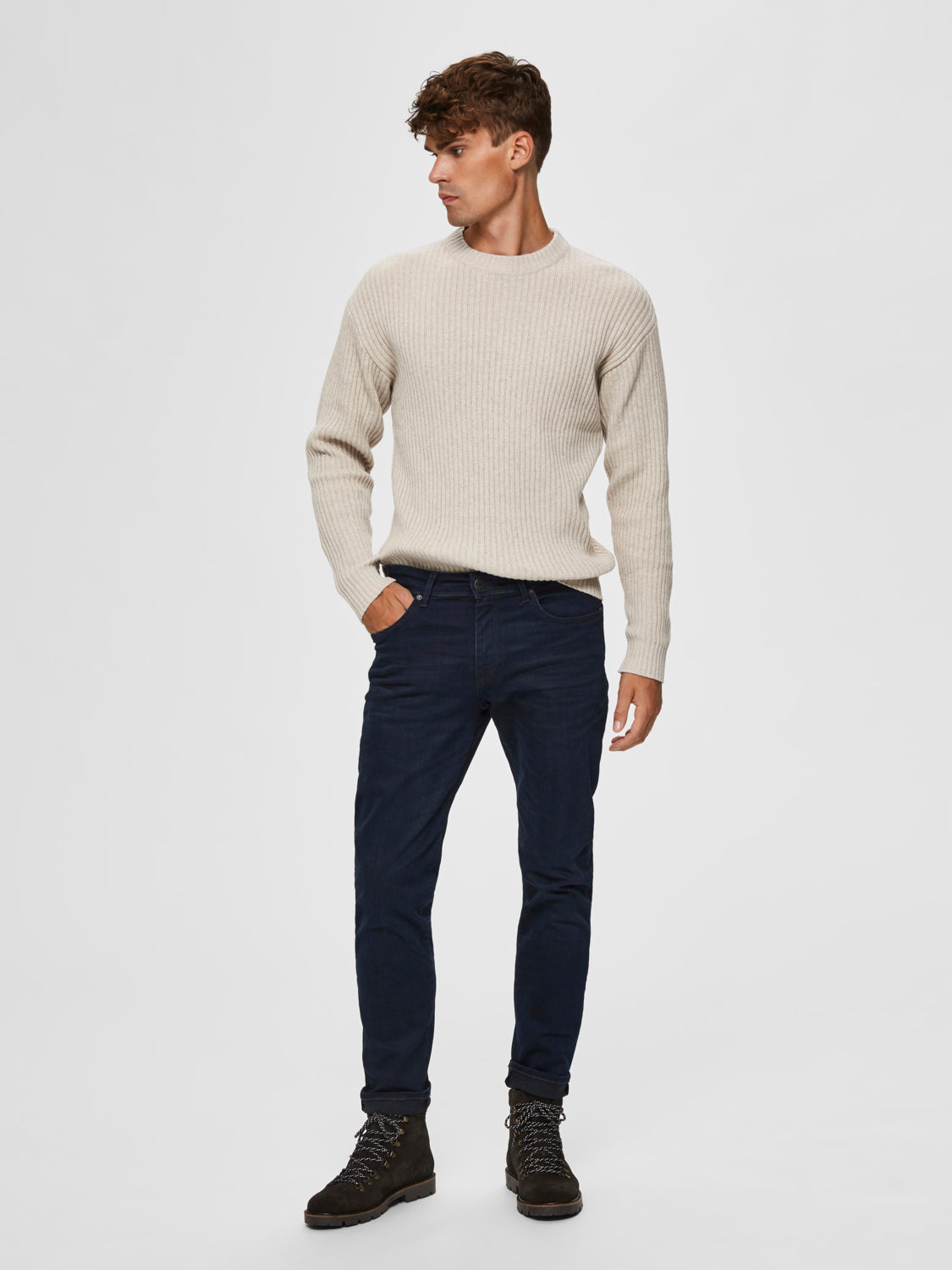 JEANS - Slh196-Straight Scott 6155 Bb Jns Noos -  - Hr Ravn