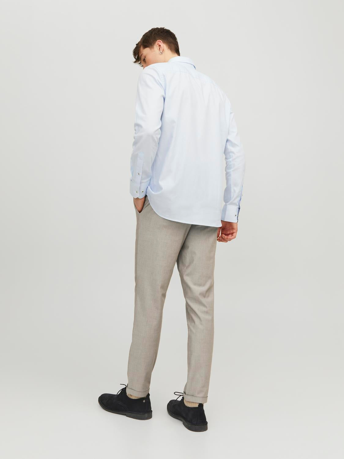 BUKSER - Jpstmarco Connor Grey Mel Noos -  - Hr Ravn