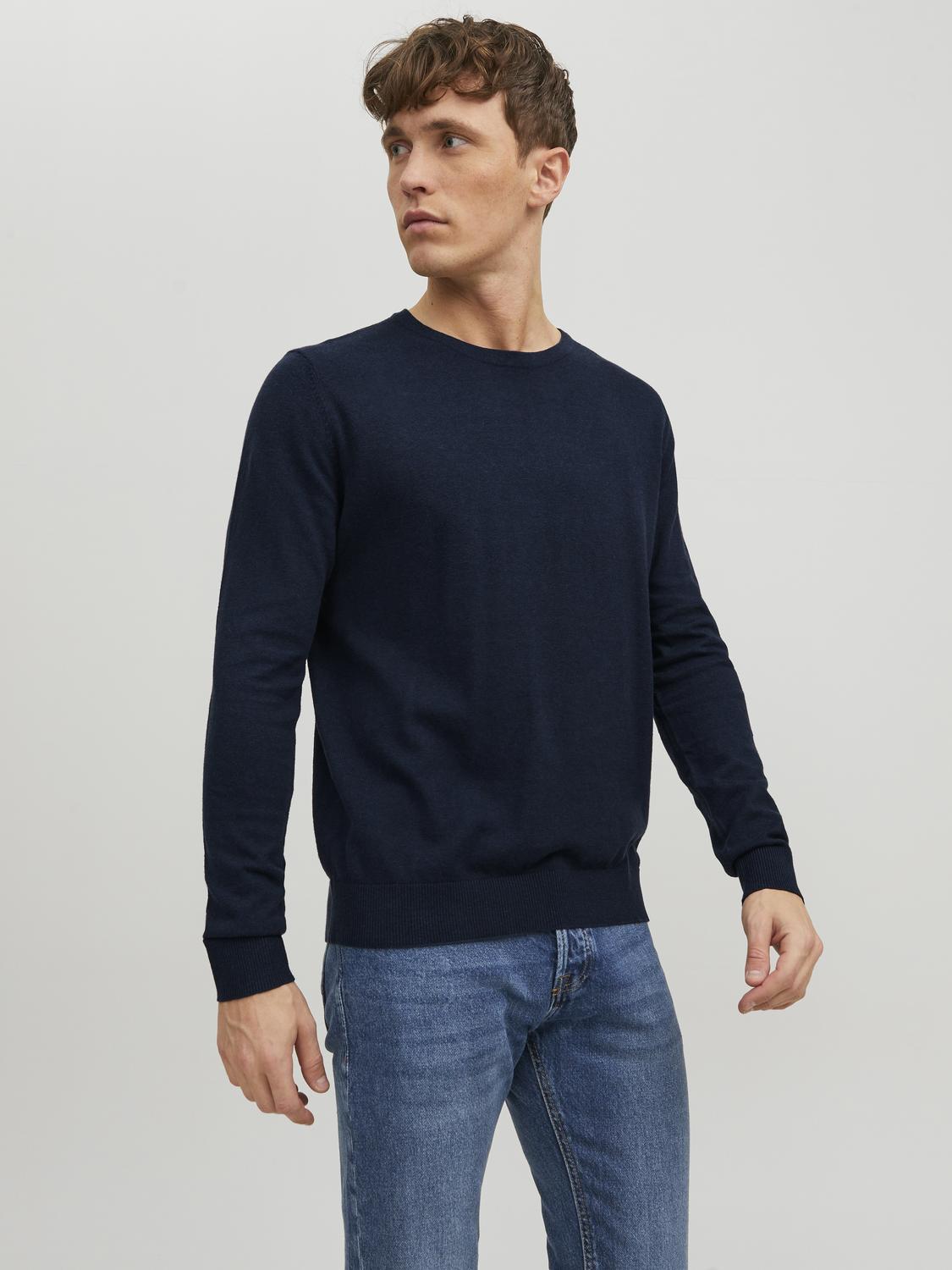 STRIK - Jjeemil Knit Cable Crew Neck Noos -  - Hr Ravn