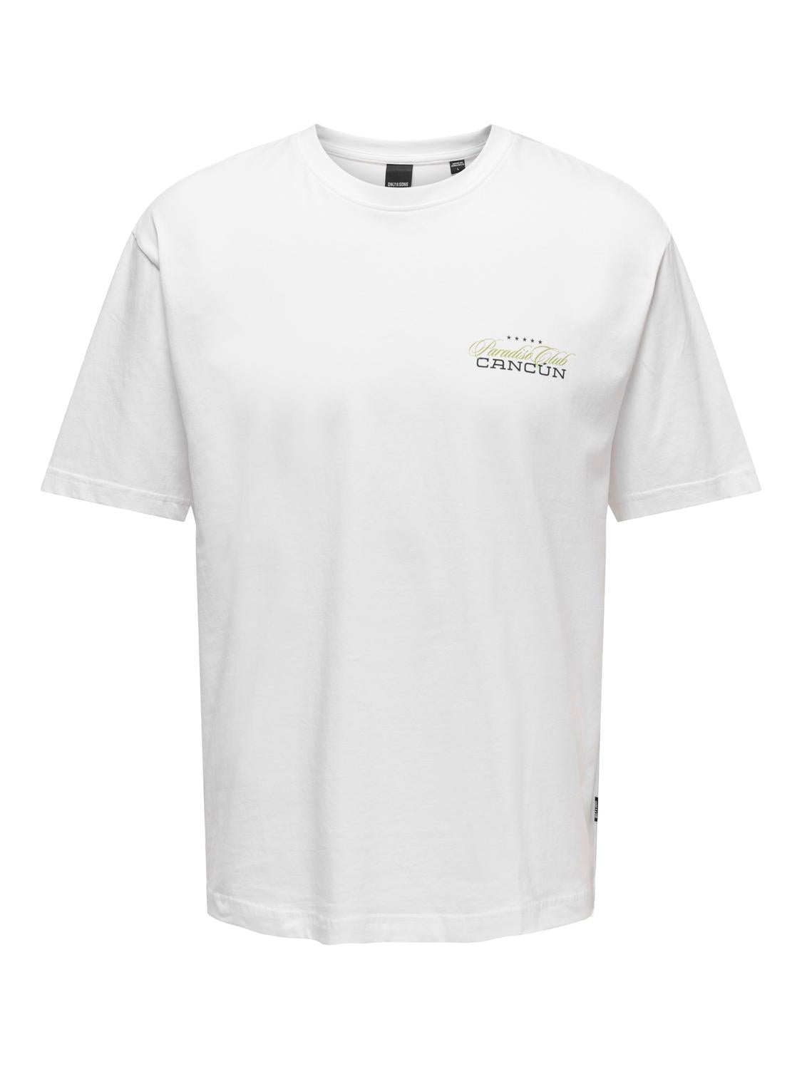 T-shirts - Onskeane Rlx Ss Print Tee Noos -  - Hr Ravn