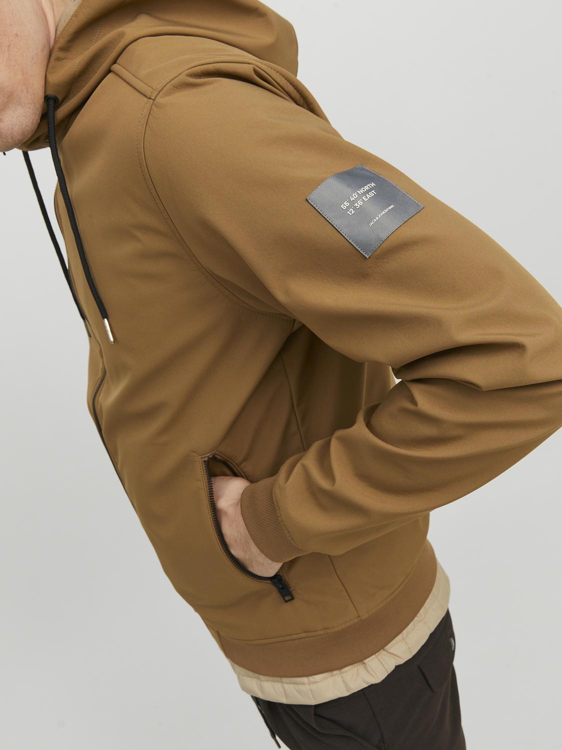 Jackets - Jjebasic Softshell Hood Noos -  - Hr Ravn