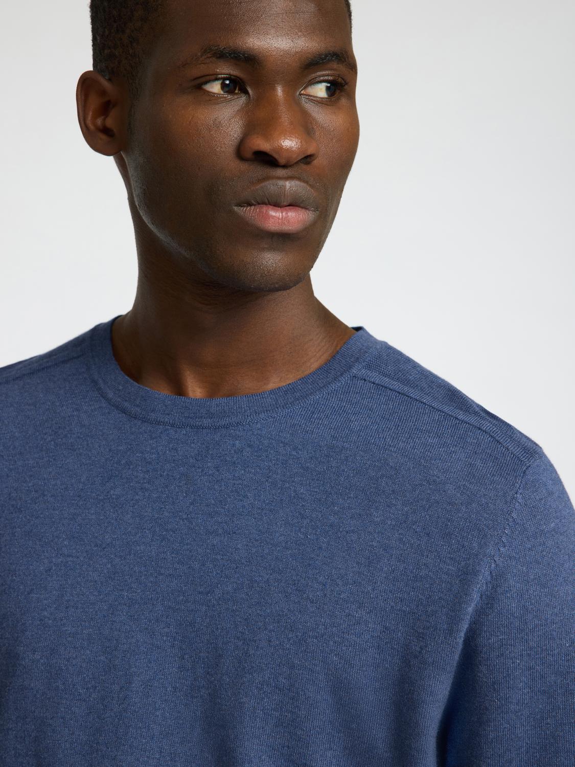 STRIK - Slhberg Crew Neck Noos -  - Hr Ravn