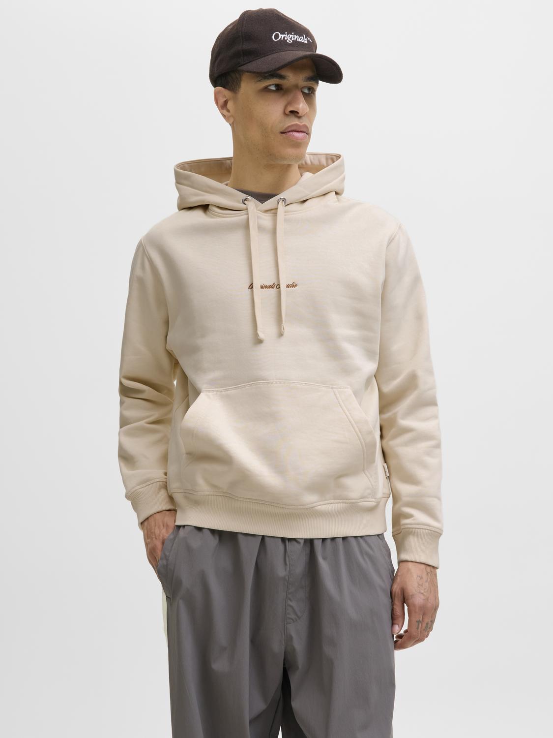 SWEATSHIRTS - Jornorrebro Emb Sweat Hood Noos -  - Hr Ravn