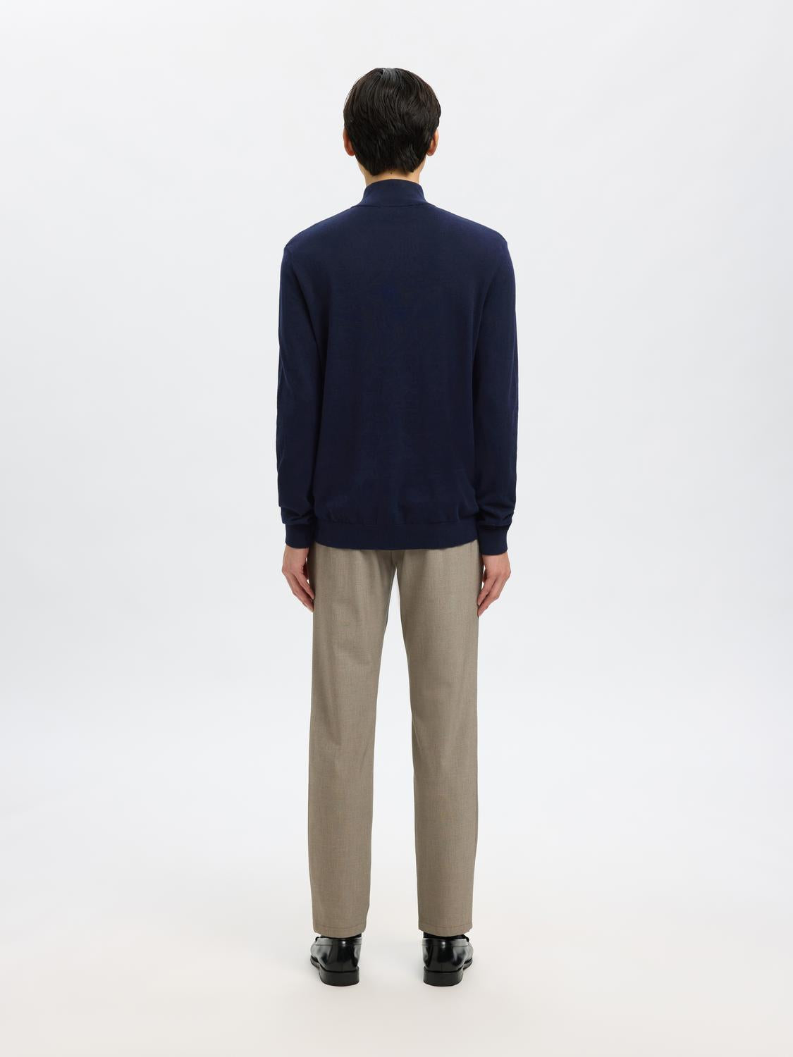 STRIK - Slhberg Ls Half Zip Noos -  - Hr Ravn