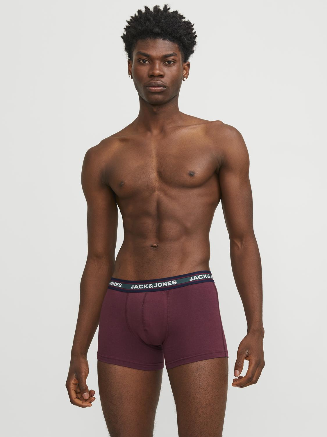 Trunks - Jacsolid Trunks 10 Packs Noos -  - Hr Ravn