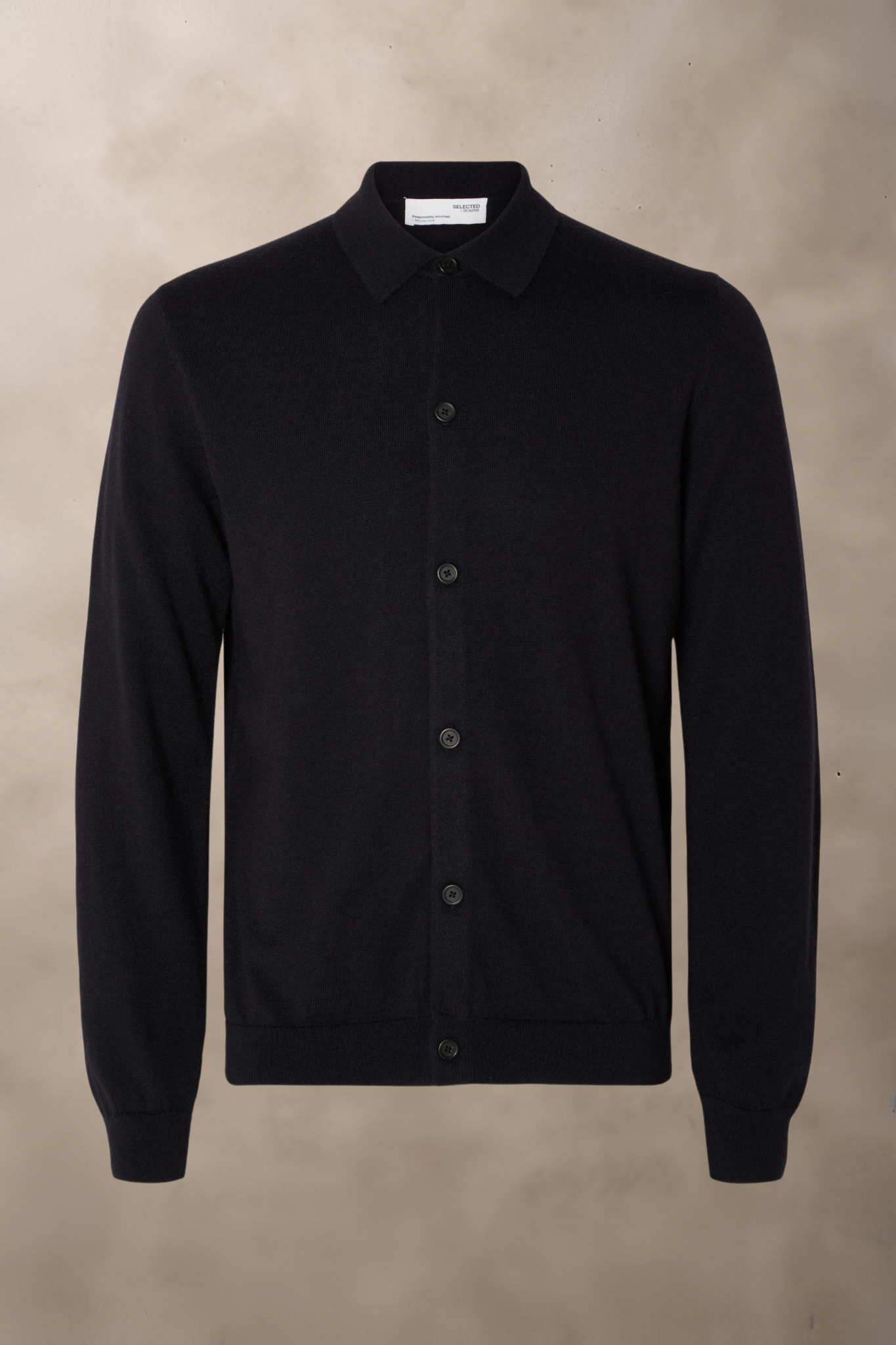 STRIK - SLHCaleb LS Button Cardigan -  - Hr Ravn