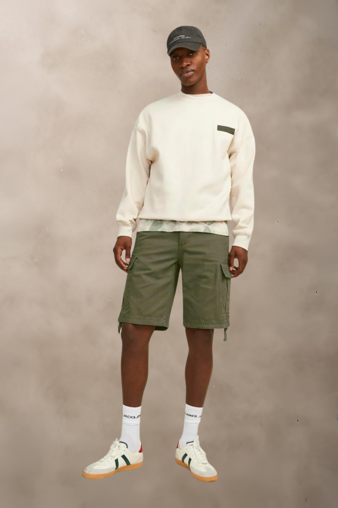 JPSTCOLE BARKLEY JJCARGO SHORTS - SHORTS -  - Hr Ravn