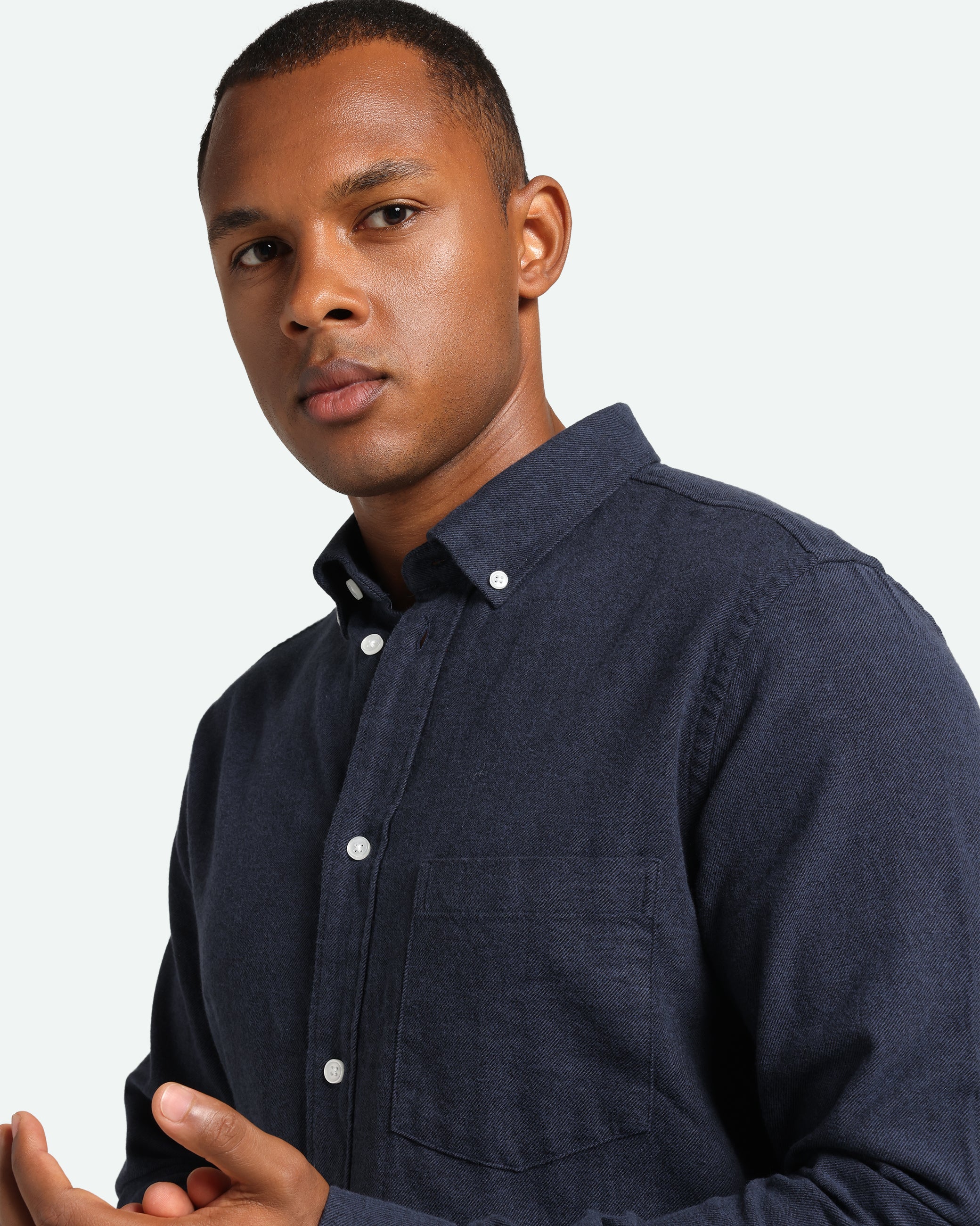 minimum male Colt 3760 Long Sleeved Shirt 3922 Sky Captain