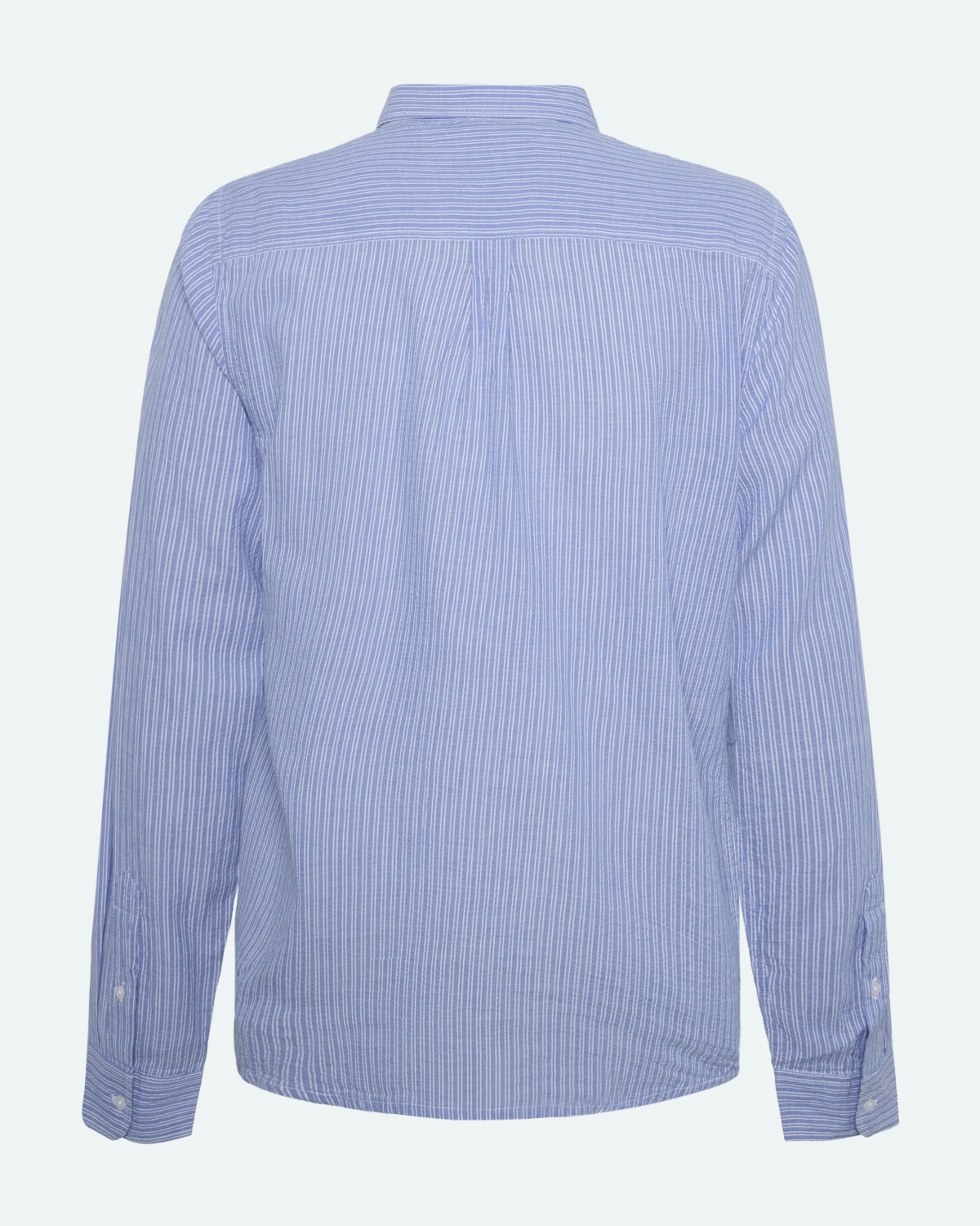 minimum male Colt langærmet reg skjorte 4145 Long Sleeved Shirt 3929 Blue Horizon