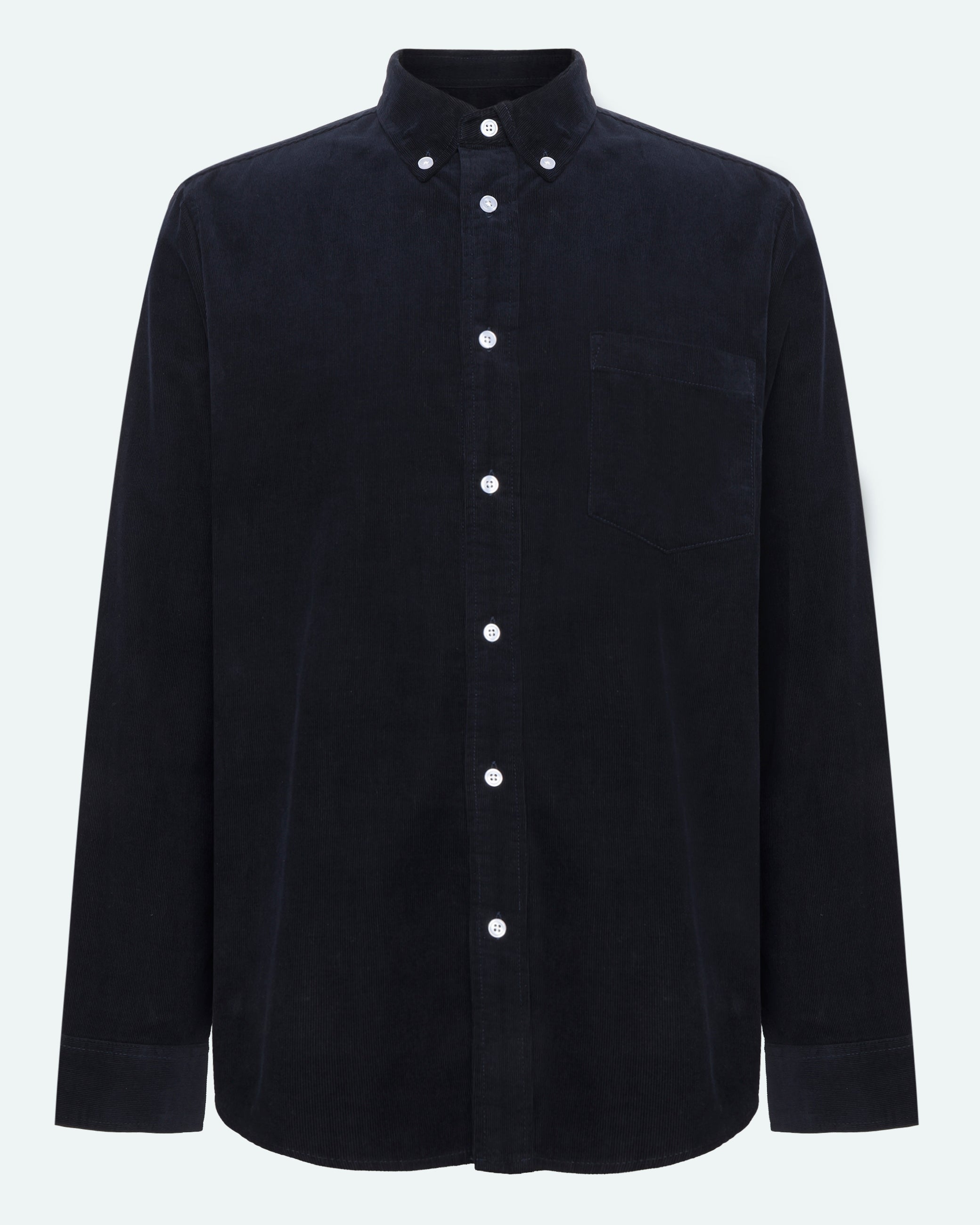 minimum male Colt langærmet skjorte 3758 Long Sleeved Shirt 687 Navy Blazer