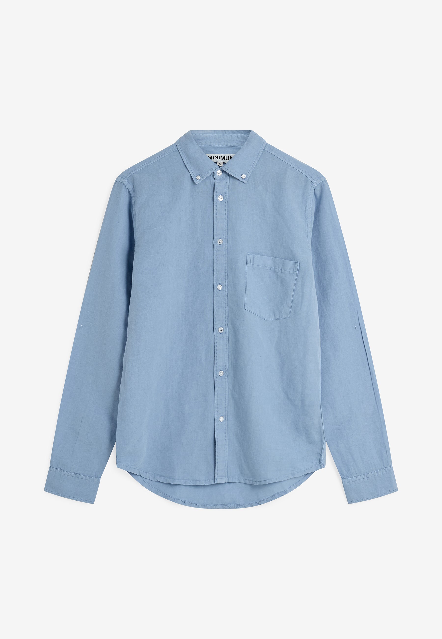 minimum male Colt reg ls shirt 4576 Long Sleeved Shirt 4115 Cashmere Blue