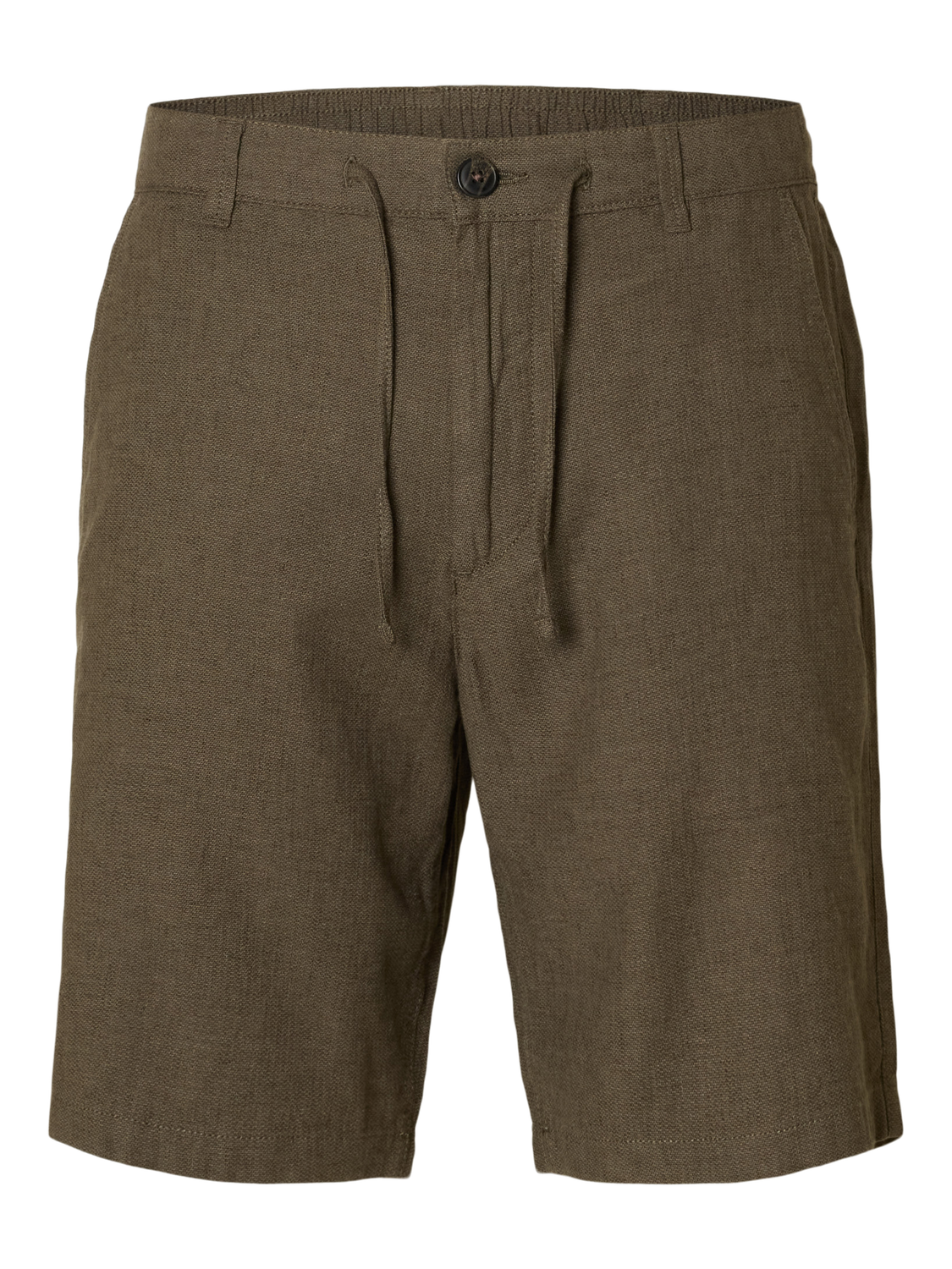 SHORTS - Slhregular-Brody Linen Bld Shorts Noos -  - Hr Ravn