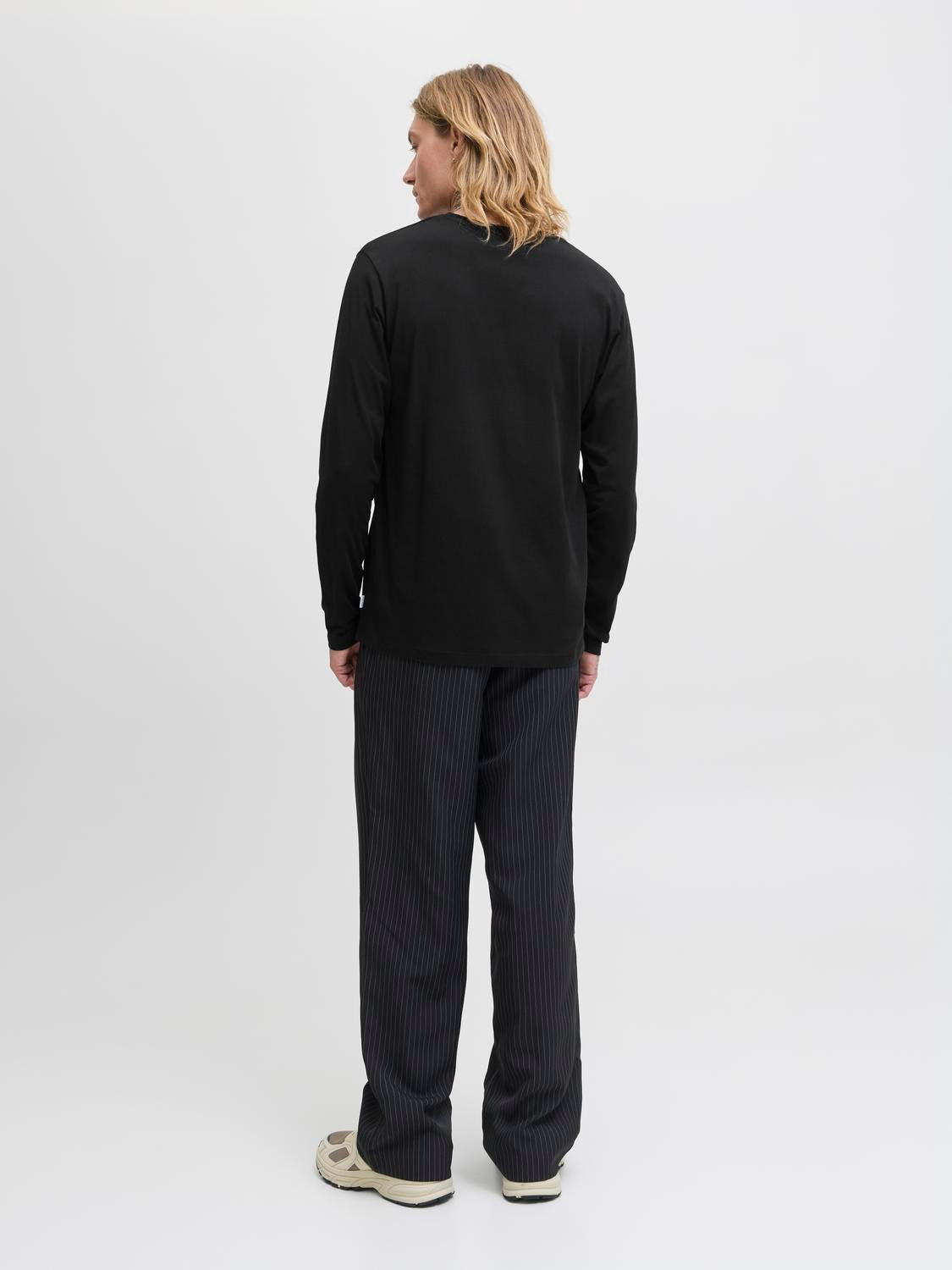T-shirts - Jjeorganic Basic Tee Ls O-Neck Noos -  - Hr Ravn
