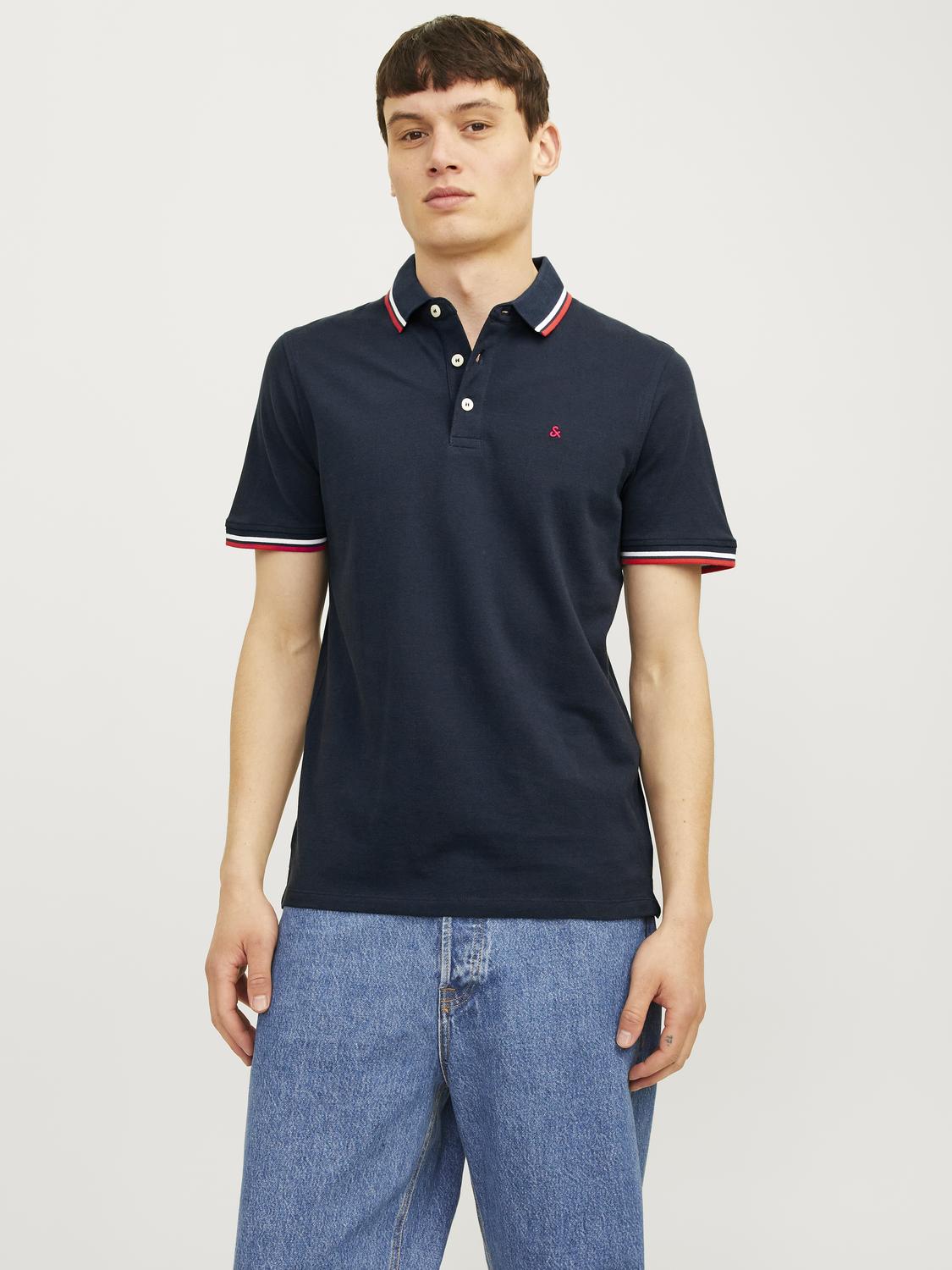 Polo Shirts - Jjepaulos Polo Ss 2Pk Mp Noos -  - Hr Ravn