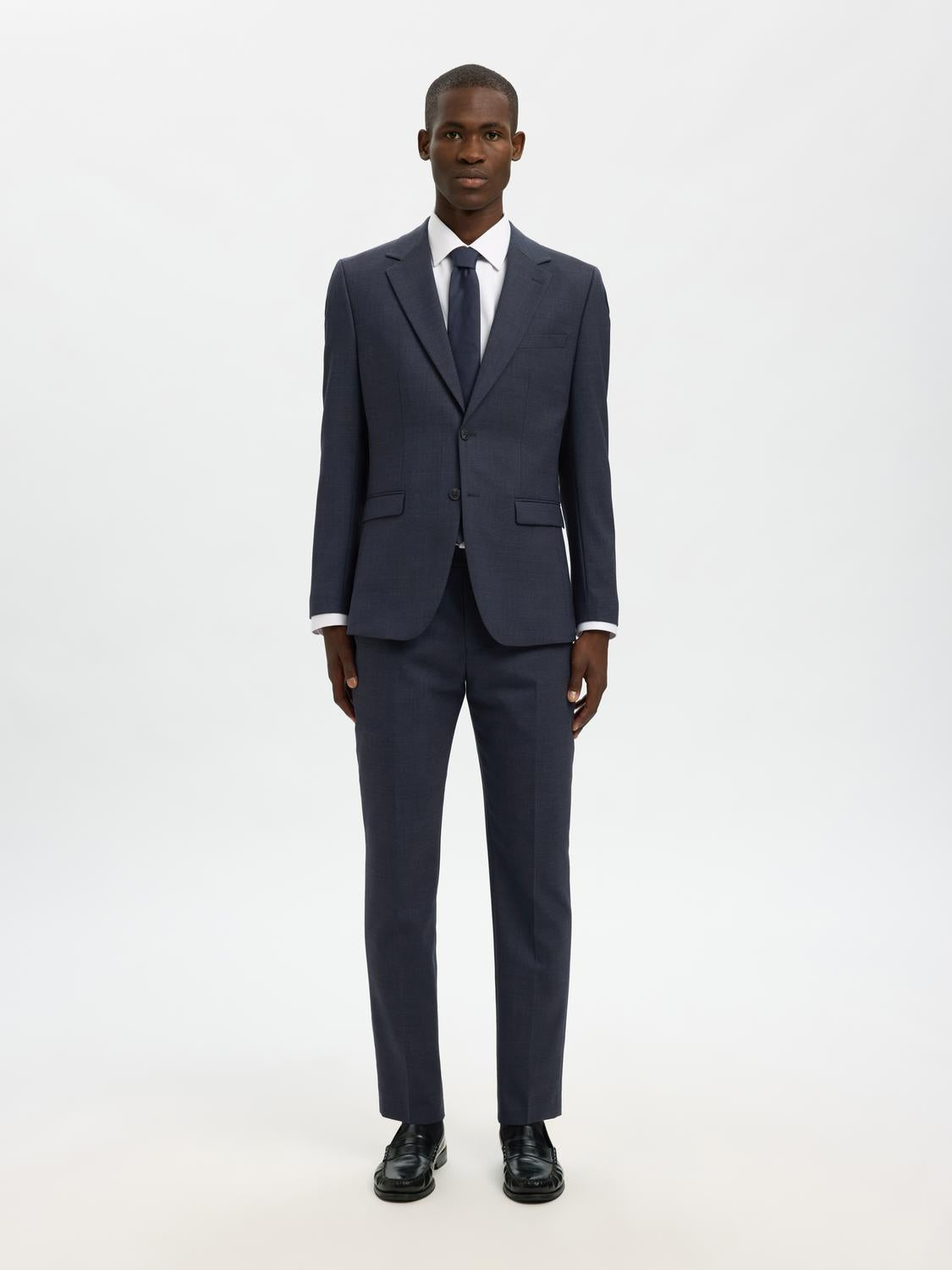BLAZER - Slhslim-Theo Wool Blend Blz Flex Noos -  - Hr Ravn