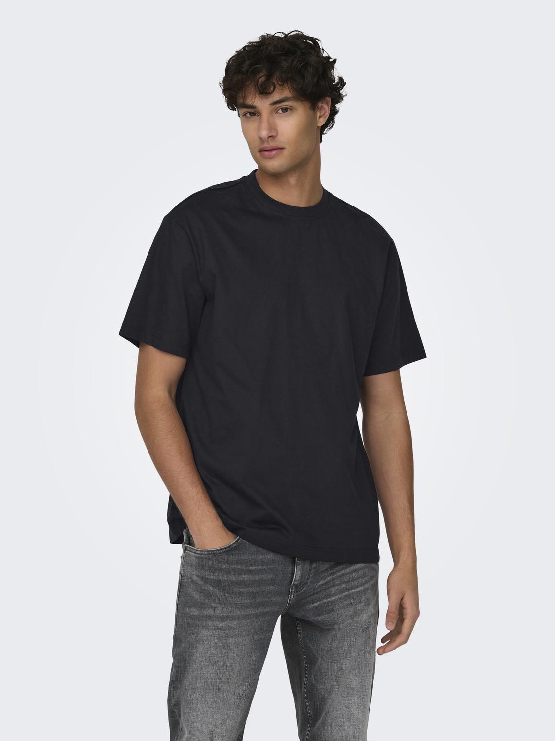 T-shirts - Onsfred Life Rlx Ss Tee Noos -  - Hr Ravn