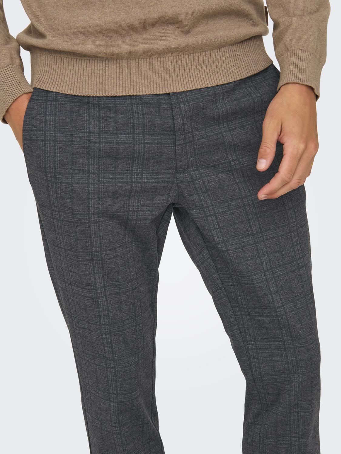 BUKSER - Onsmark Slim Check 020933 Pant Noos -  - Hr Ravn