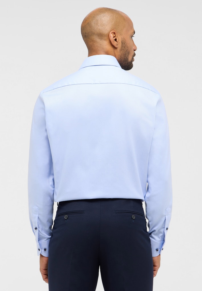 Ensfarvet Skjorte Modern Fit