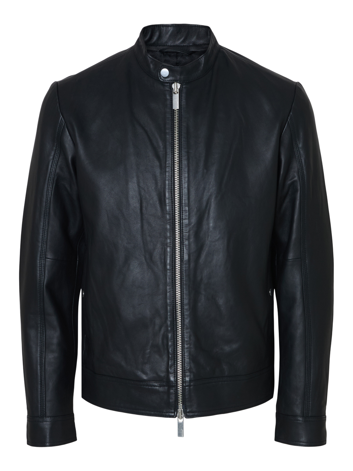Jackets - Slharchive Classic Leather Jkt Noos -  - Hr Ravn