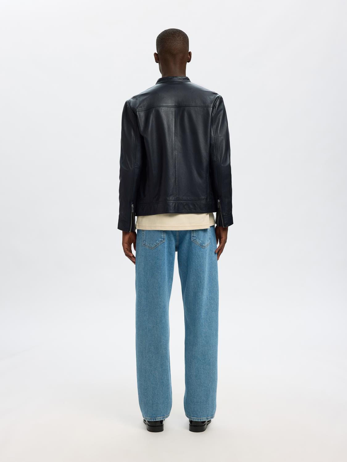 Jackets - Slharchive Classic Leather Jkt Noos -  - Hr Ravn