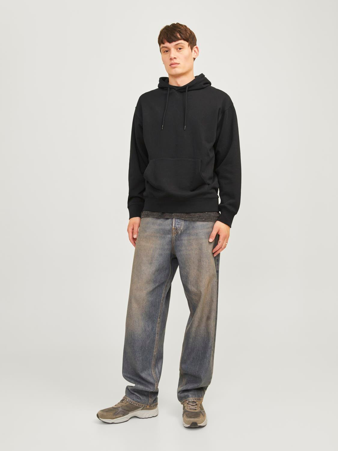 SWEATSHIRTS - Jjecharge Faded Sweat Zip Hood Noos -  - Hr Ravn