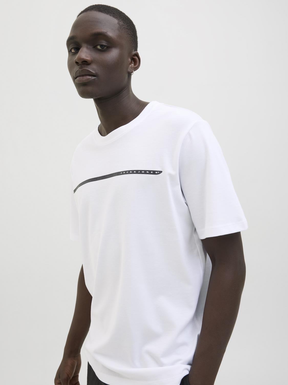 T-shirts - Jcofusion Full Branding Tee Ss Crew Noos -  - Hr Ravn