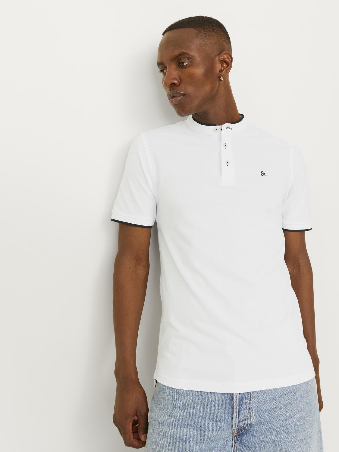 Polo Shirts - Jjepaulos Mao Polo Ss Noos -  - Hr Ravn