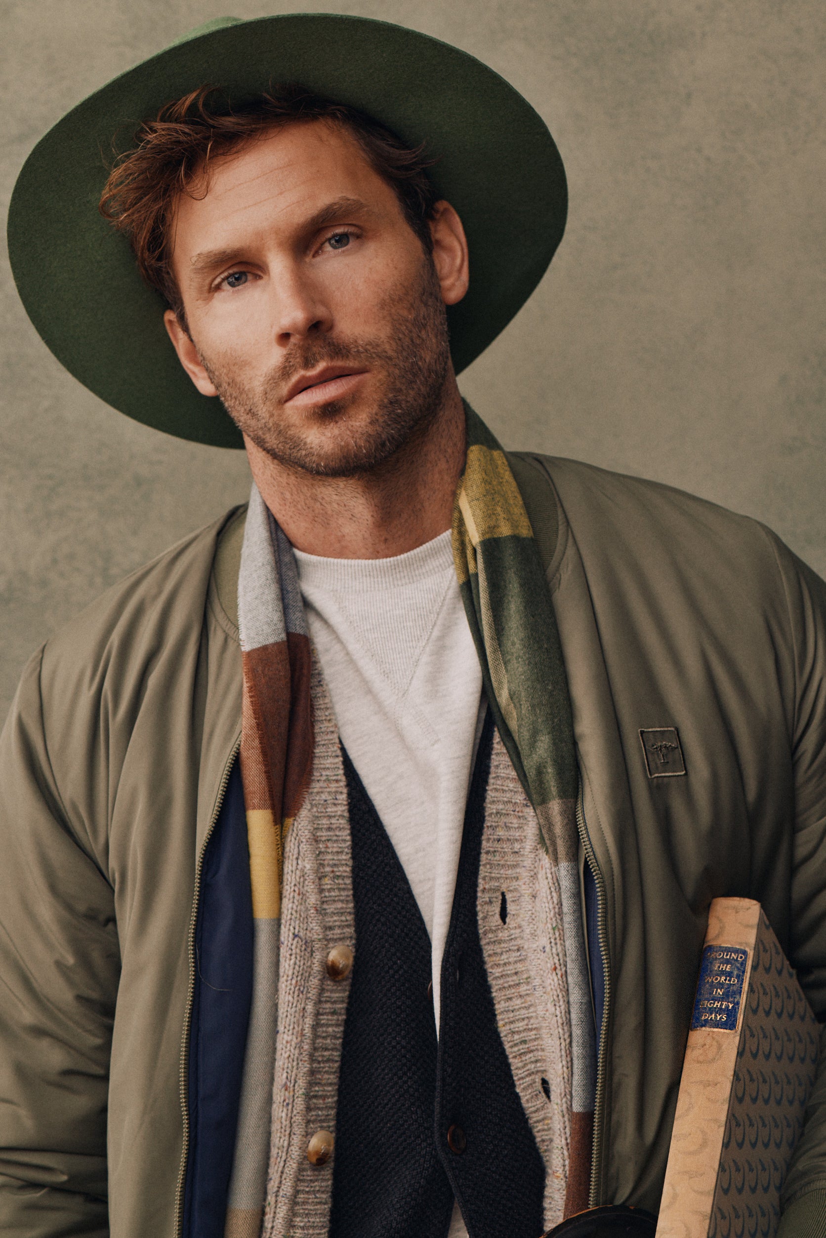 CARDIGAN - Fynch Hatton Grandad Cardigan -  - Hr Ravn