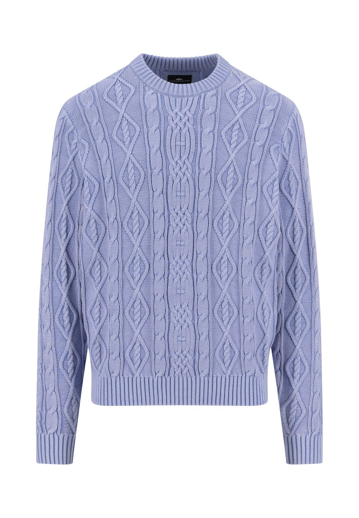 Fynch Hatton O-Neck Cable Knit