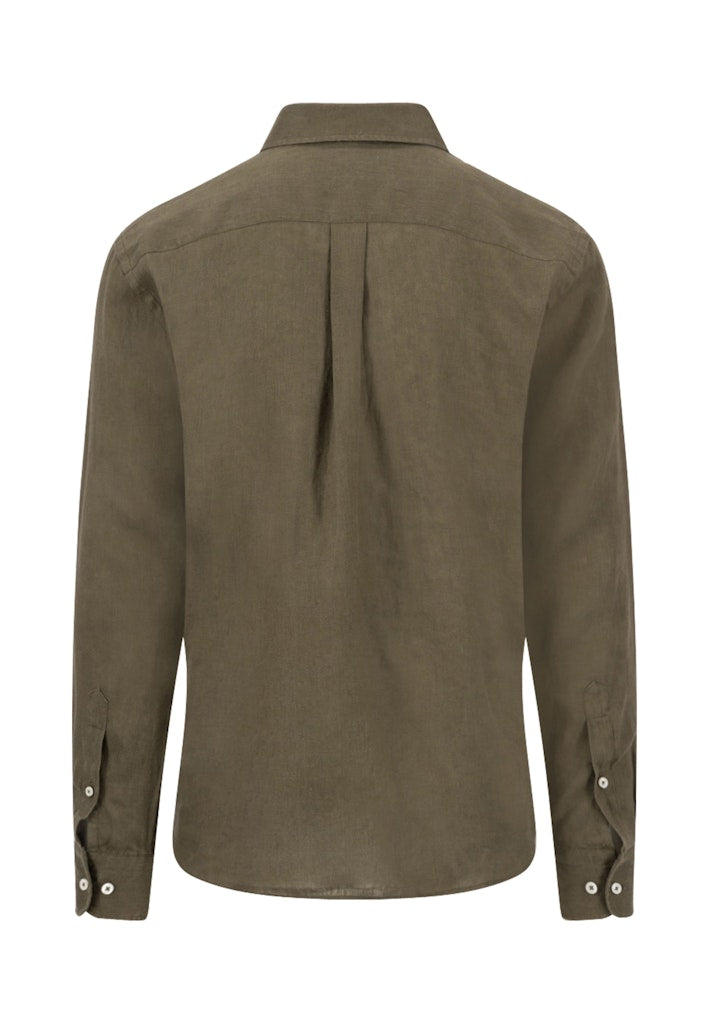 Fynch Hatton Linen LS Shirt