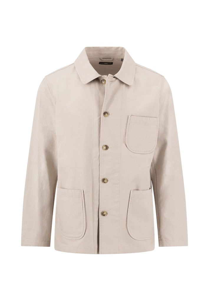 Fynch Hatton Twill Worker Overshirt