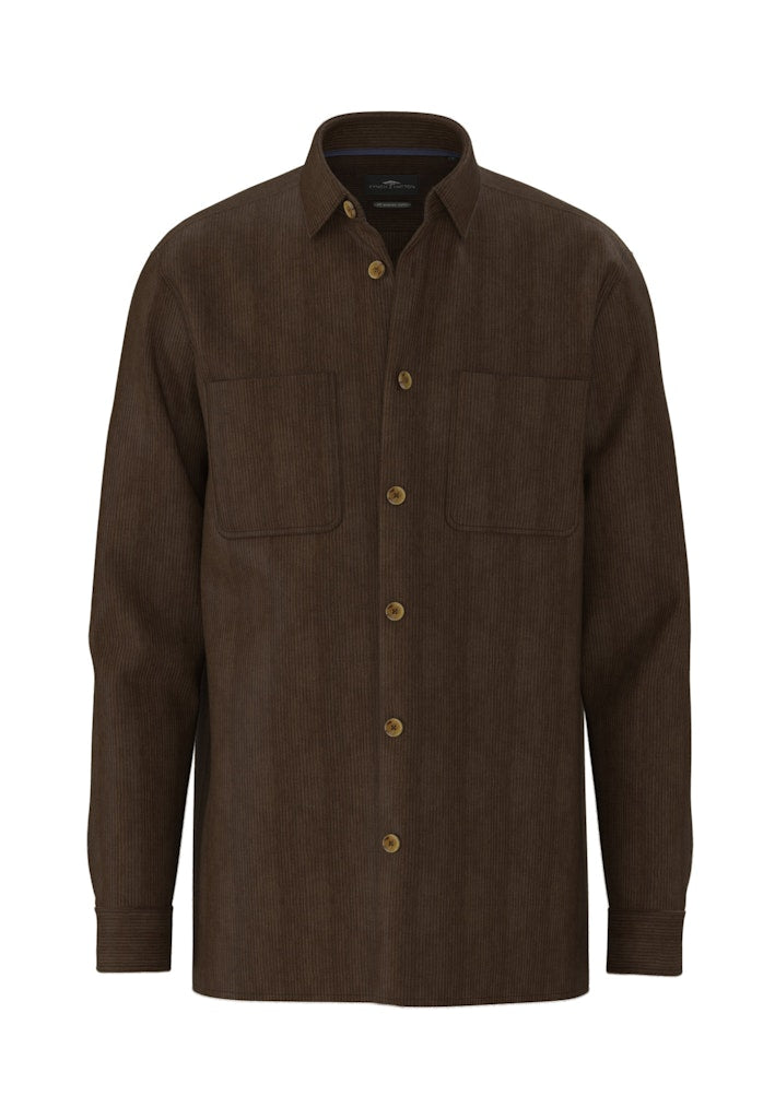 OVERSHIRT - Fynch Hatton Corduroy Overshirt -  - Hr Ravn