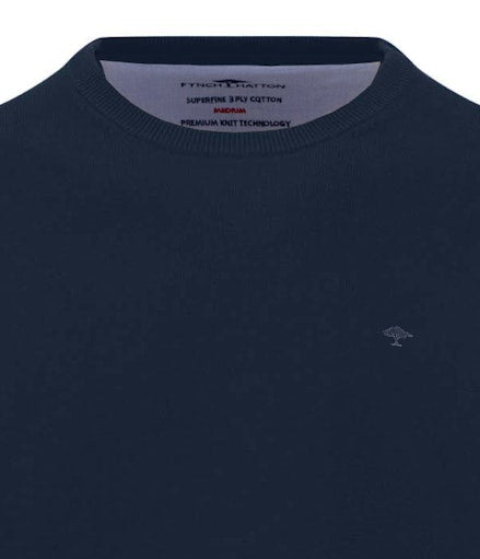 Fynch Hatton Superfine O-Neck Knit