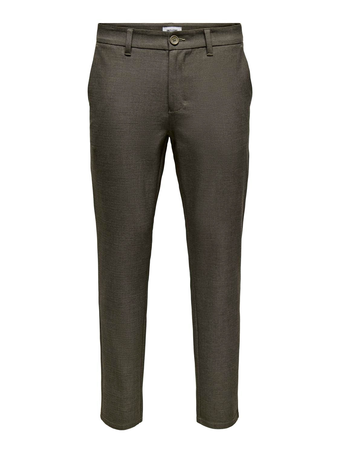 BUKSER - Onsbrad Life Slim Check 0184 Pant Noos -  - Hr Ravn