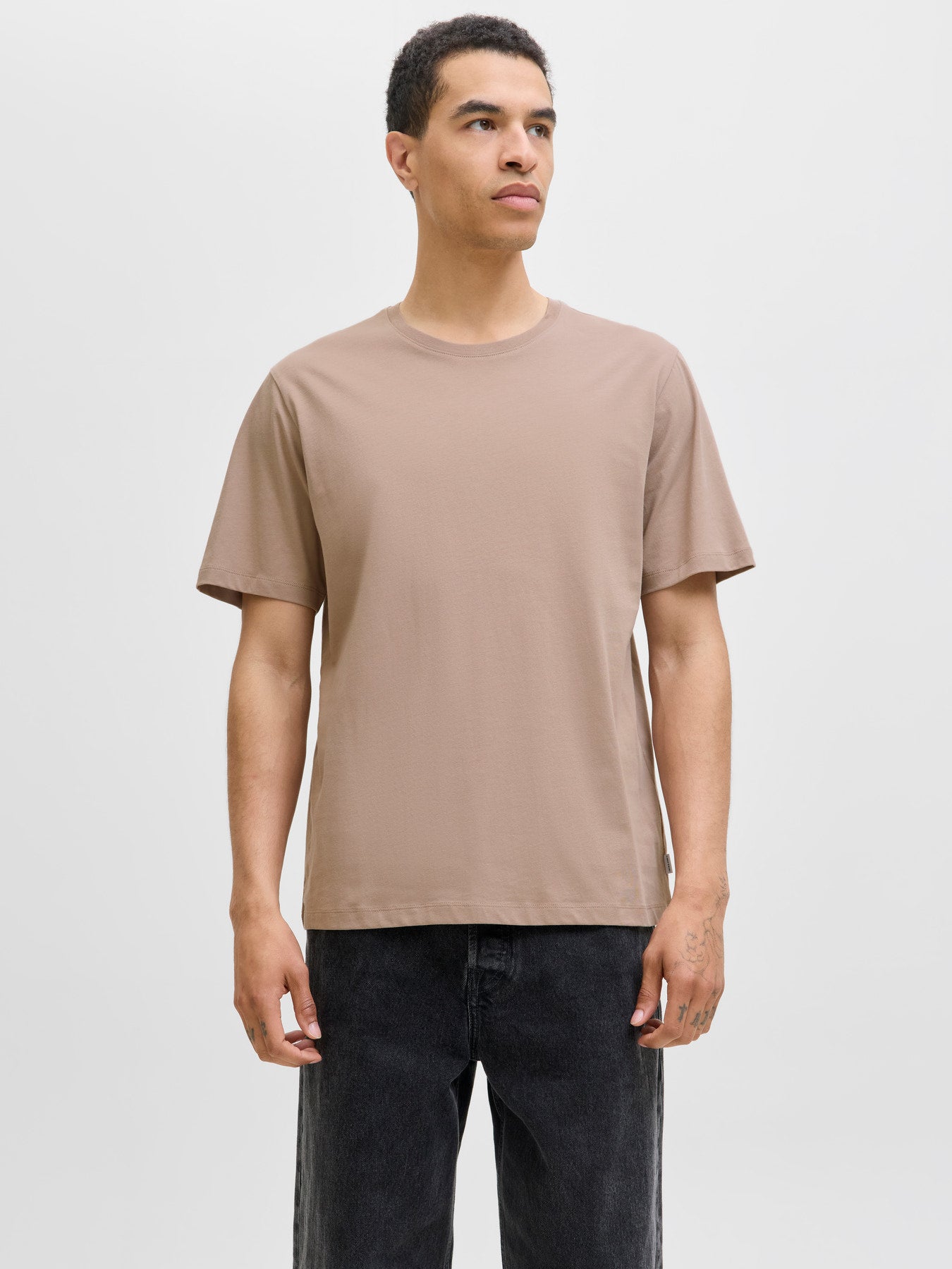 T-SHIRTS - JJEORGANIC BASIC TEE SS O-NECK NOOS -  - Hr Ravn