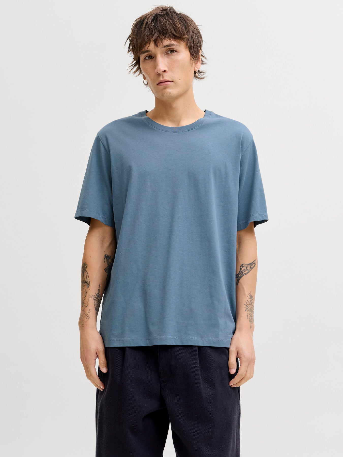 T-SHIRTS - JJEORGANIC BASIC TEE SS O-NECK NOOS -  - Hr Ravn