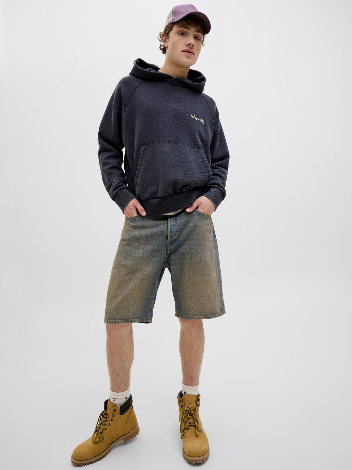 SHORTS - JJIALEX JJORIGINAL SHORTS CB 099 SN -  - Hr Ravn