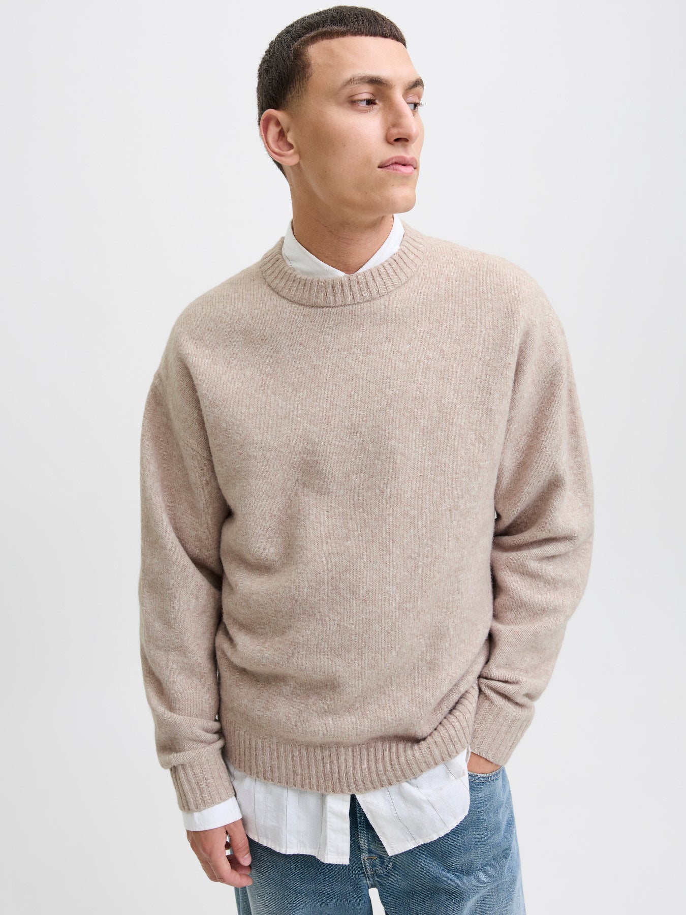 STRIK - JJESOHO OLLIE KNIT CREW NECK SN -  - Hr Ravn